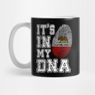 It's In My DNA California - Patriotic USA Gift Mug